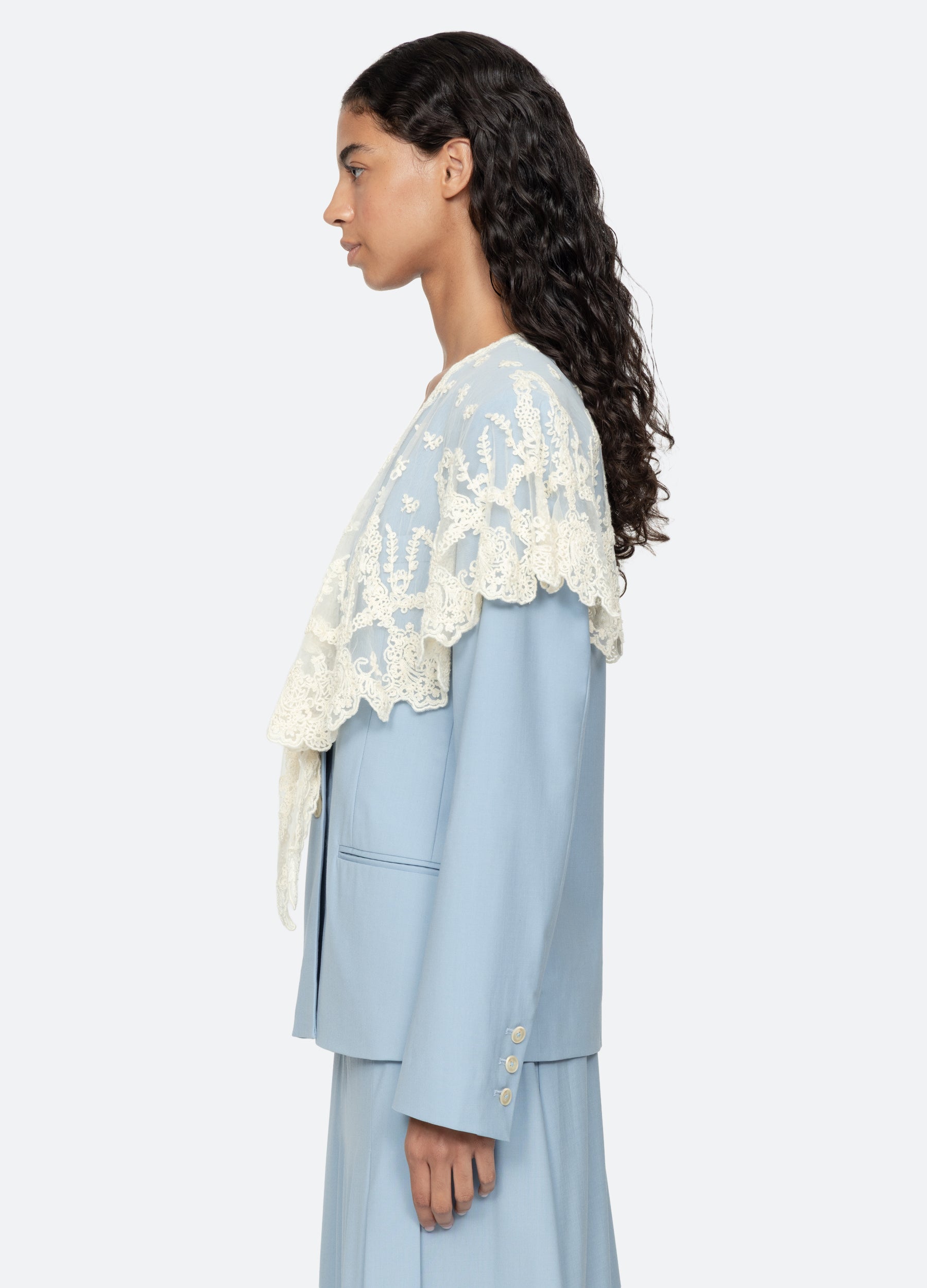 Elisa Jacket – Sea, New York