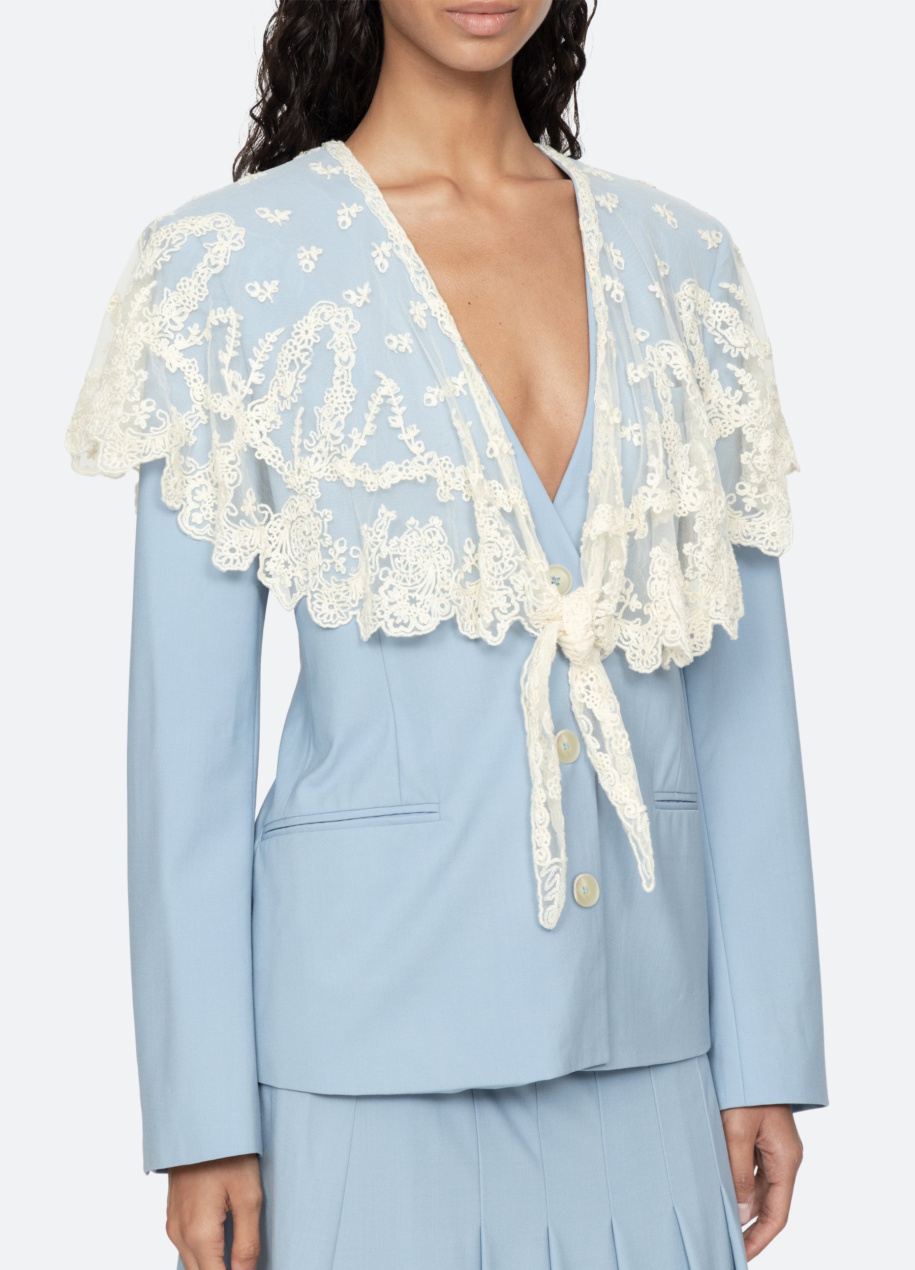 Elisa Jacket – Sea, New York