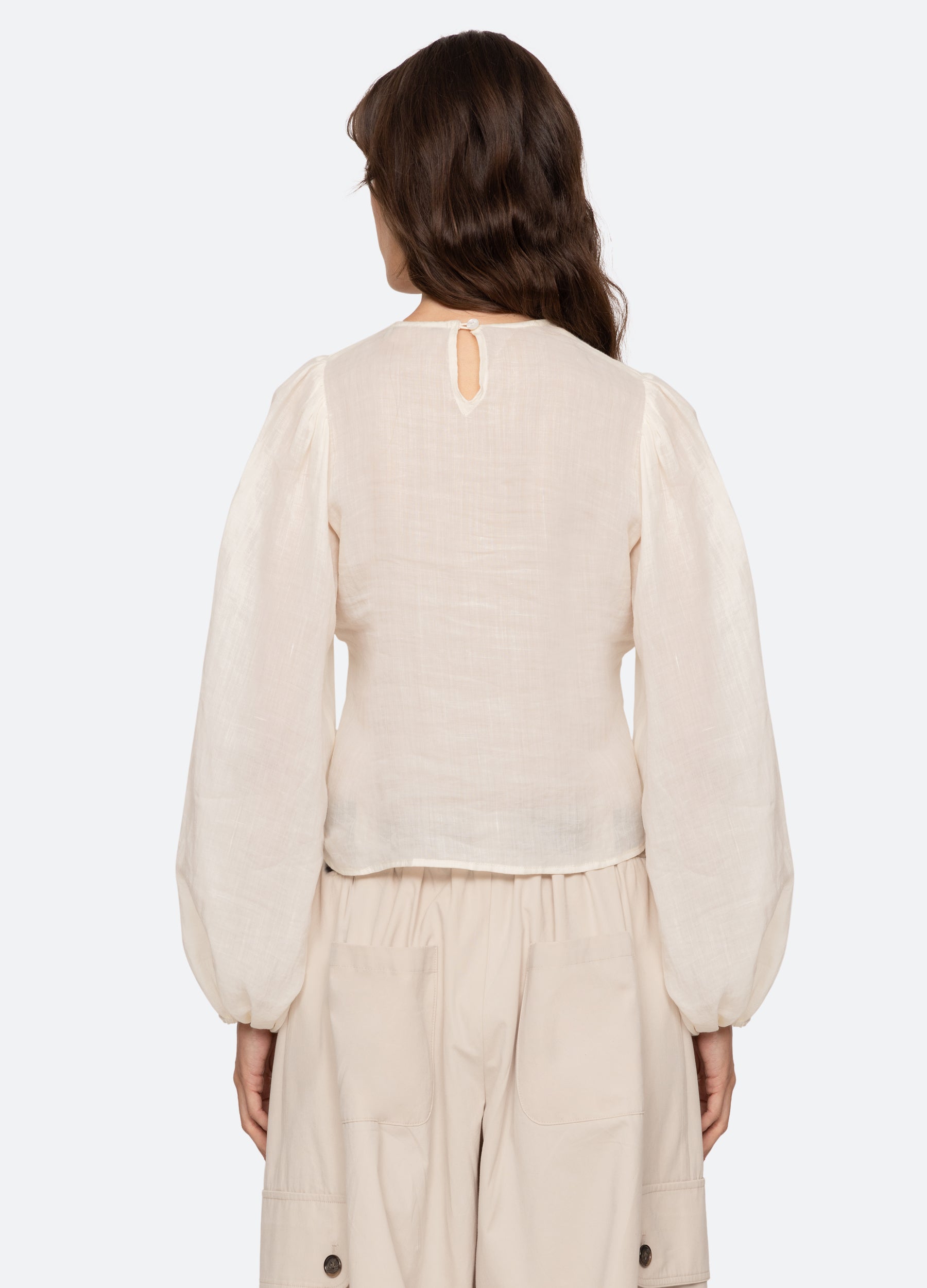 Solene L/S Top – Sea, New York