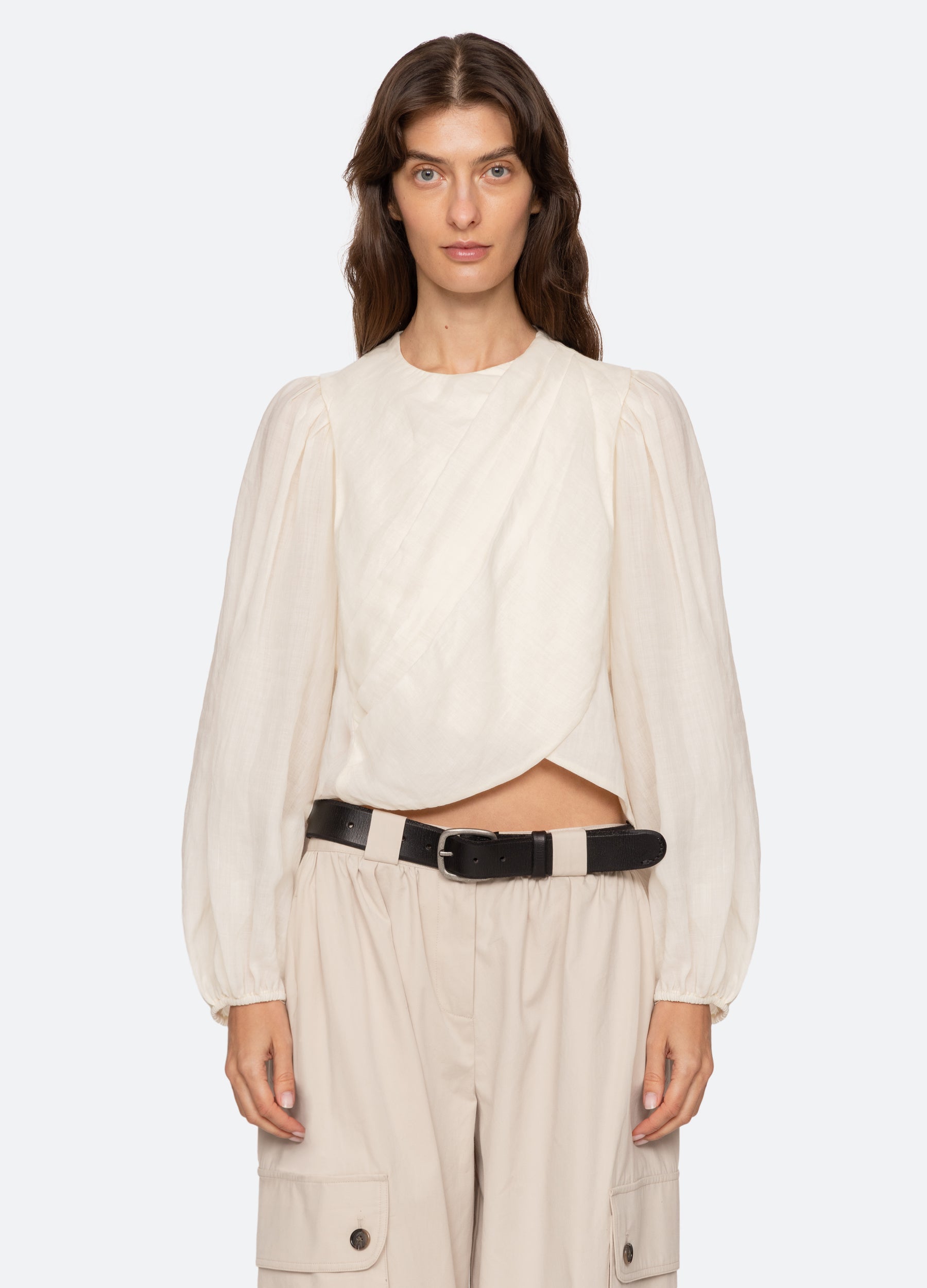 Solene L/S Top – Sea, New York