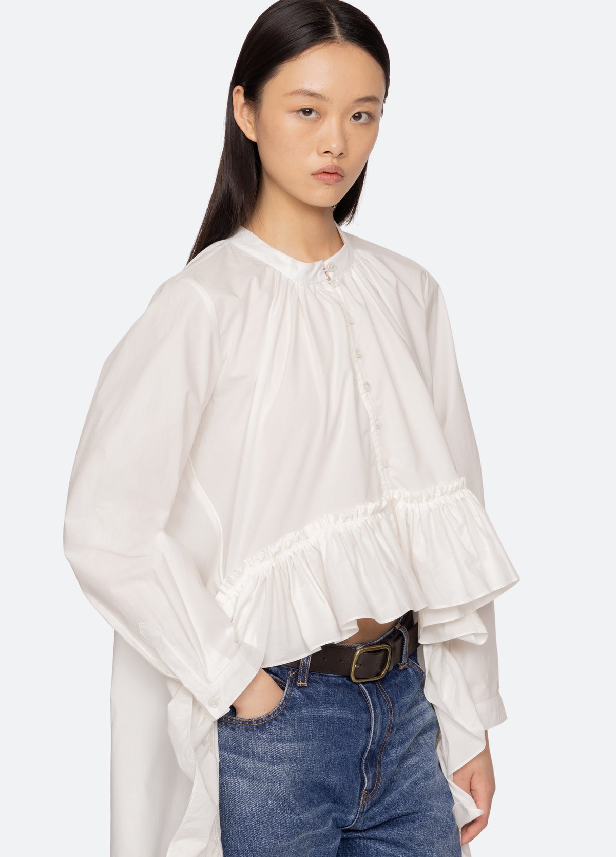 cream-solene top-detail view - 8