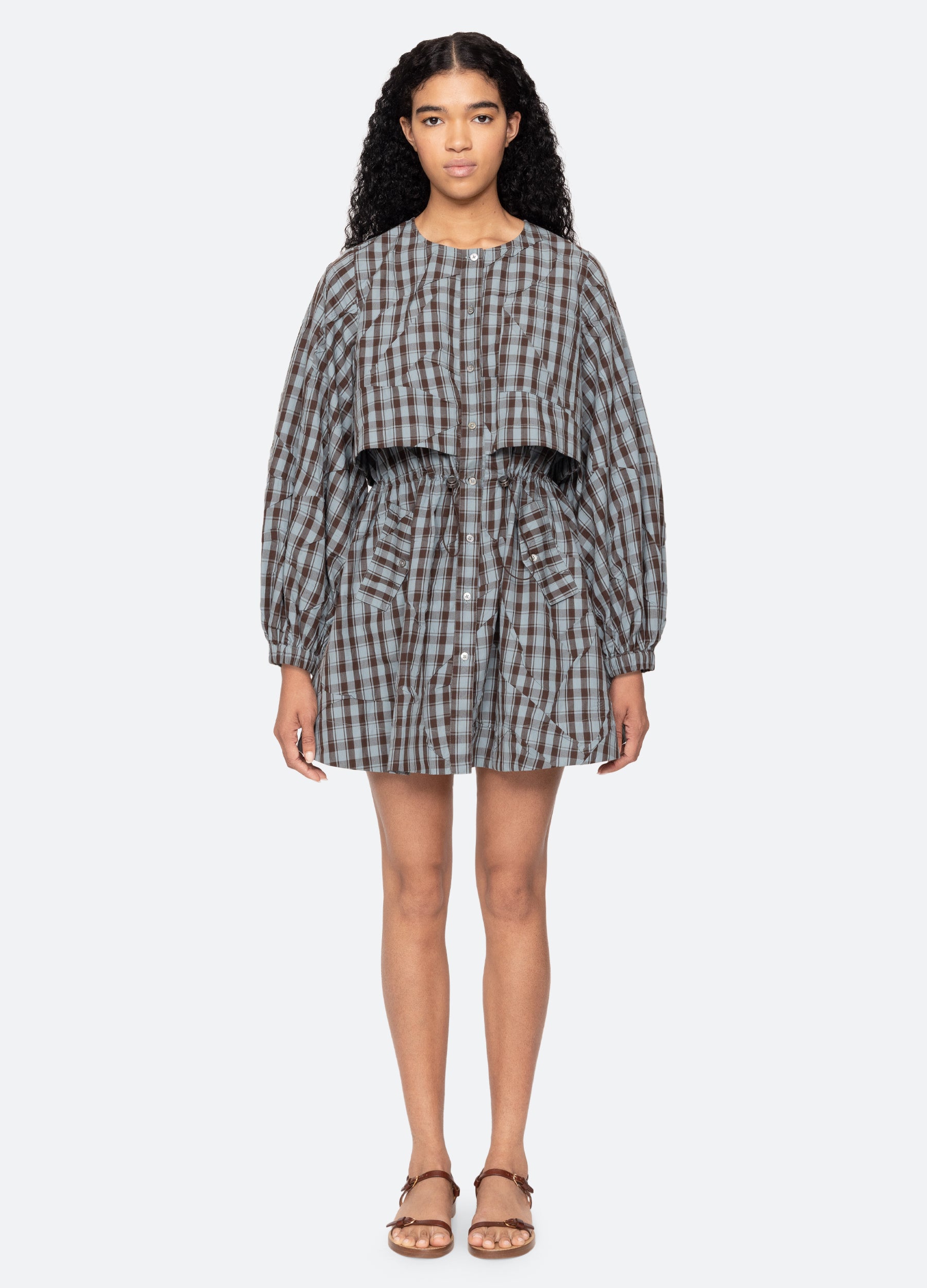 Ophelia Mini Dress – Sea, New York