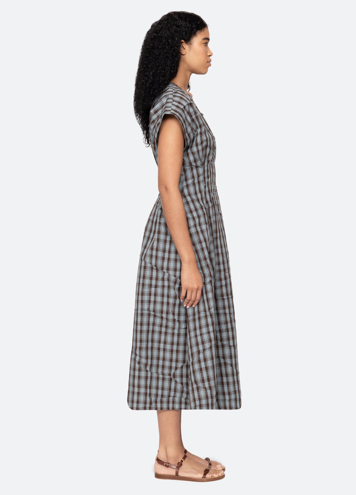 blue-ophelia dress-side view - 3