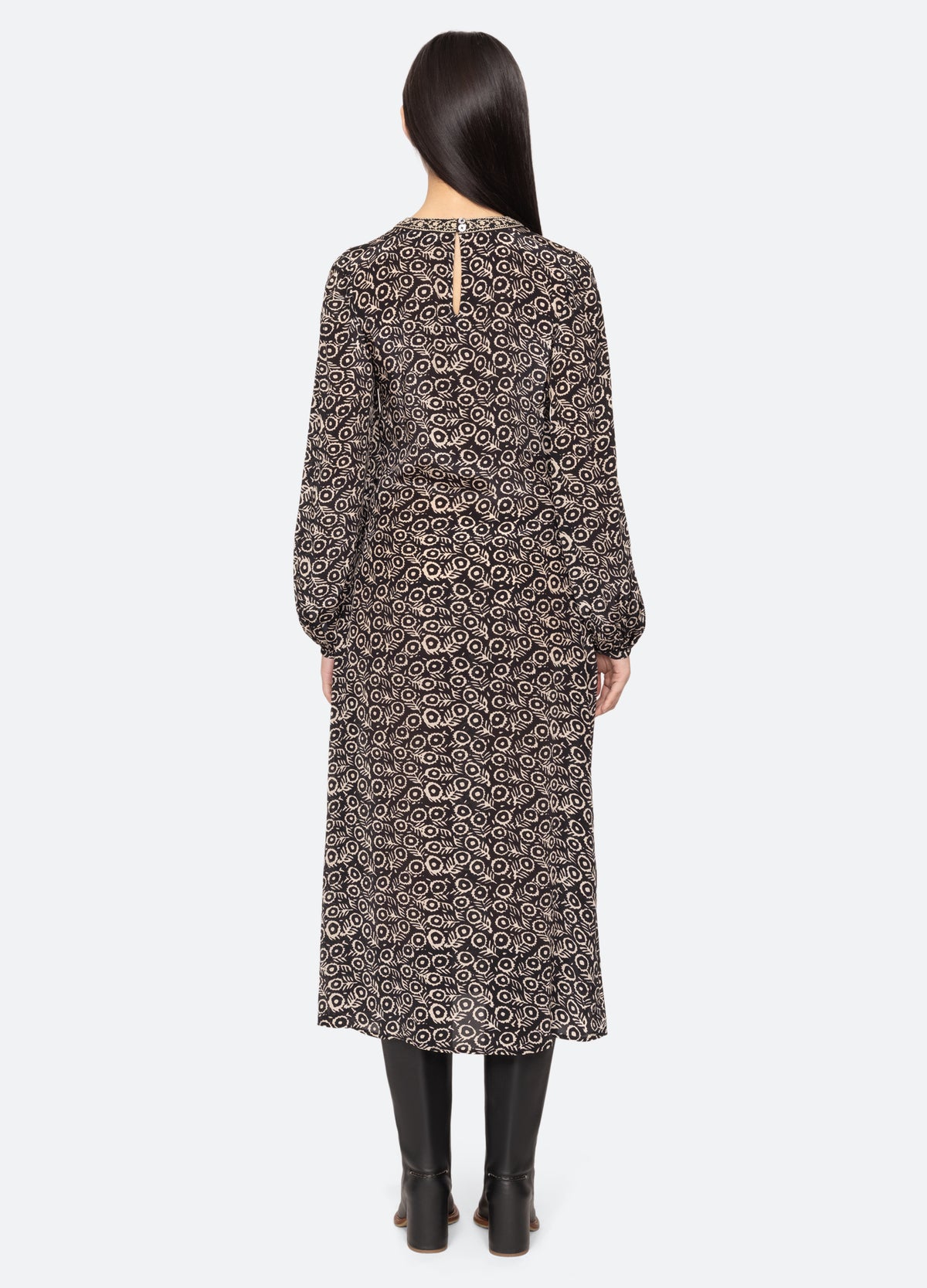 multi-emmeline dress-back view - 2