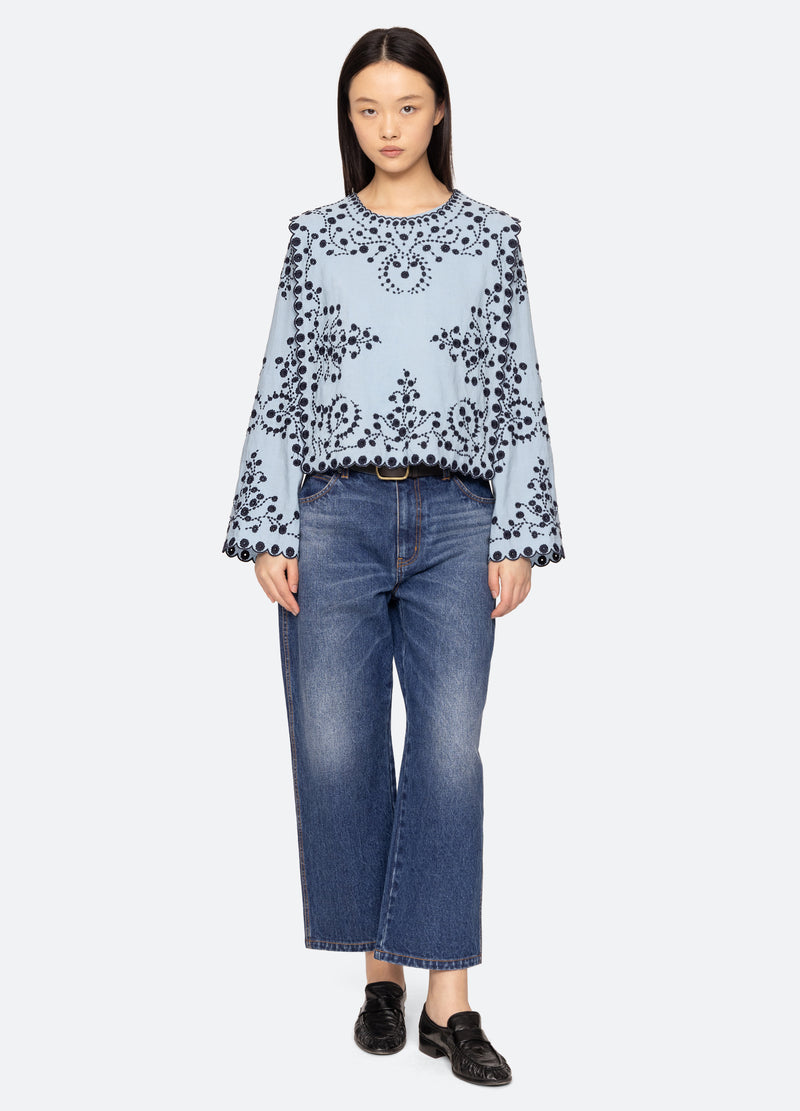 blue-frances top-full body view - 7