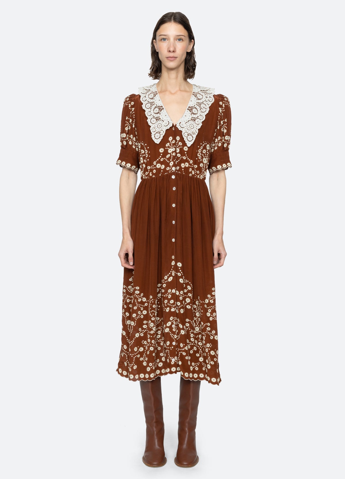 brown-frances dress-front view 2 - 15