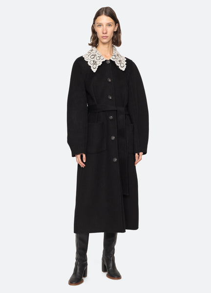 ella selectshop コート　ブルゾン　ブラック　2024aw Ellison Coat – Sea, New York
