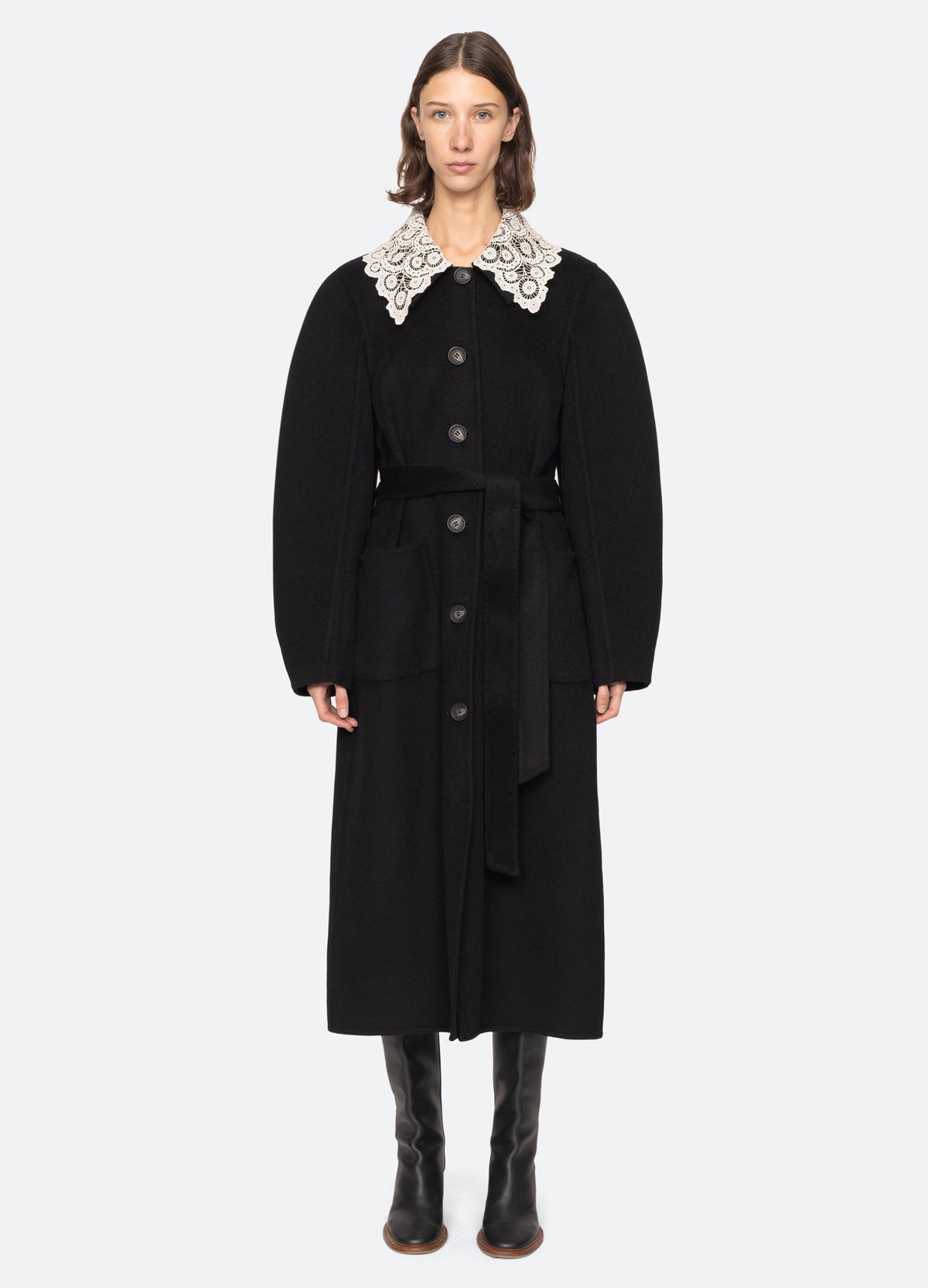 black-ellison coat-front view 2 - 8