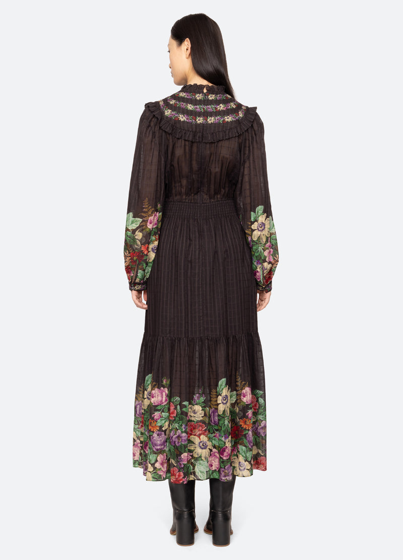 multi-viktoria dress-back view - 2