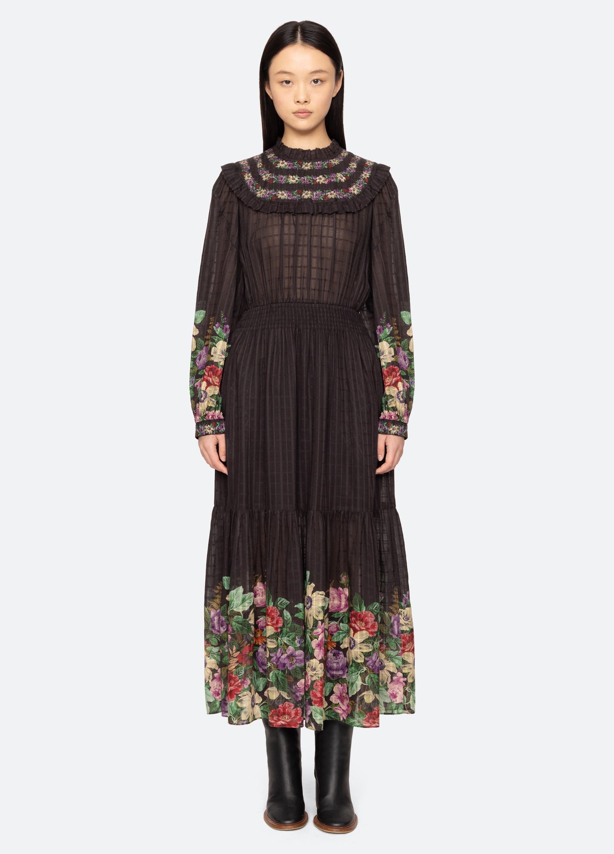 multi-viktoria dress-front view 2 - 6