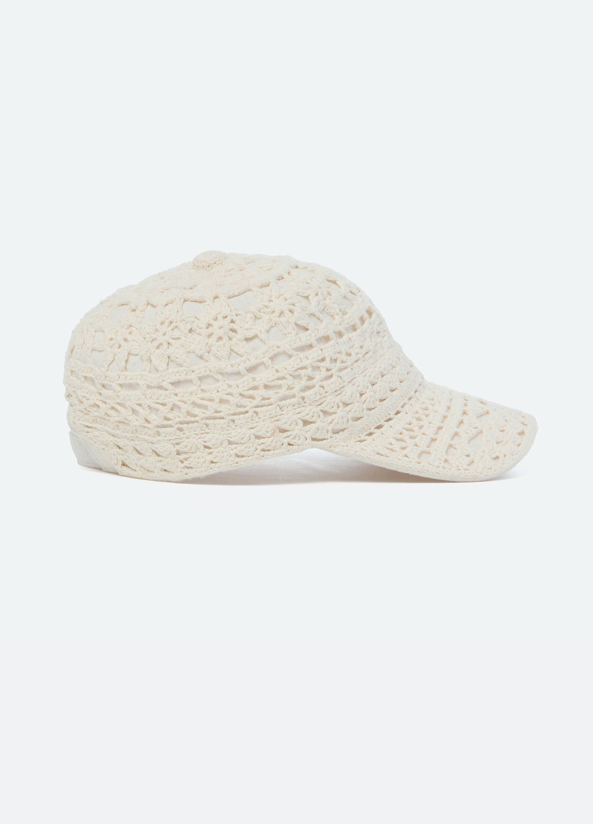  cream-lyra cap-flat side view - 6