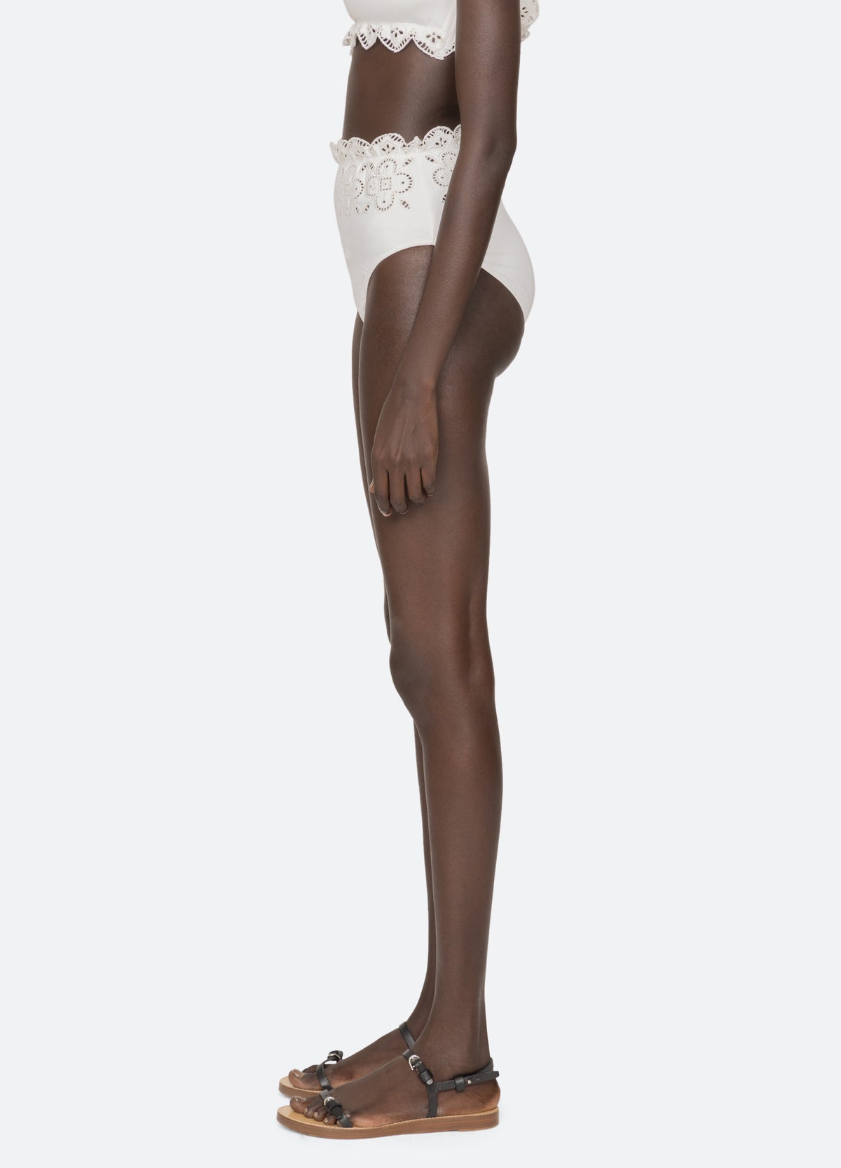 white-babette bikini bottom-side view - 10