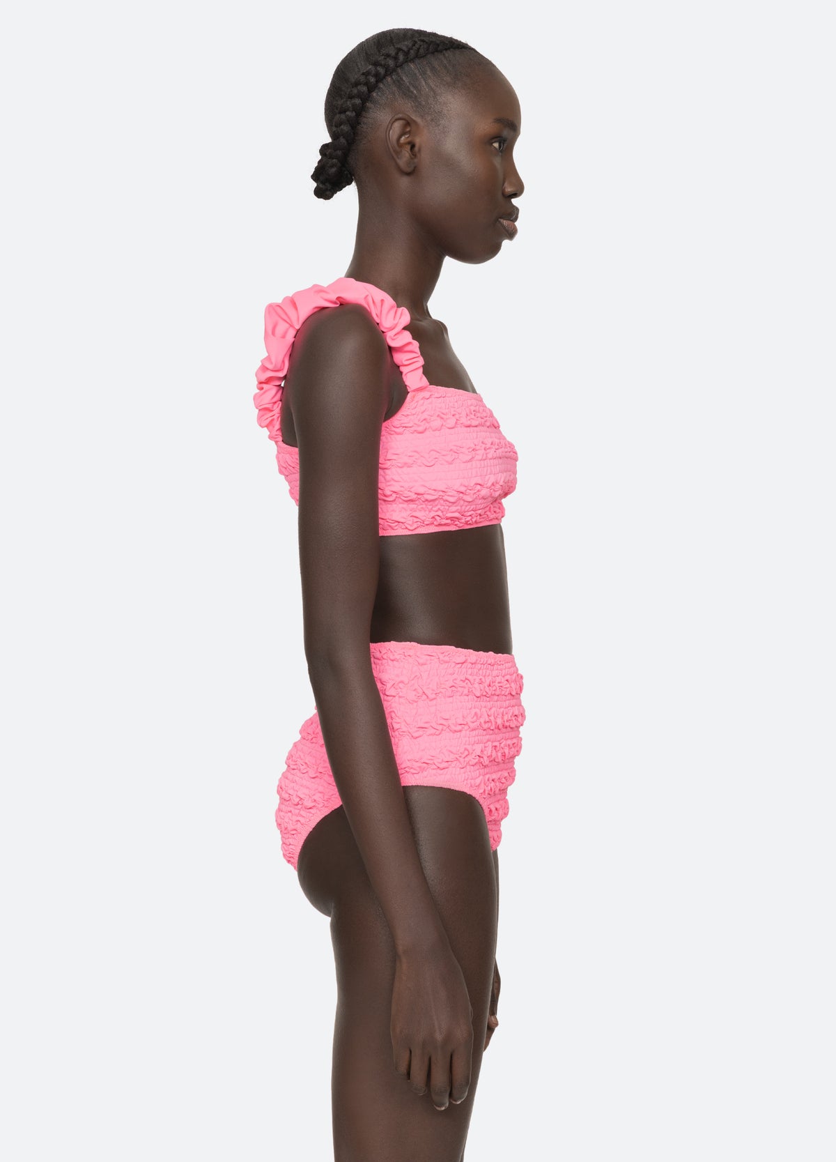 pink-cybelle bikini top-side view - 4