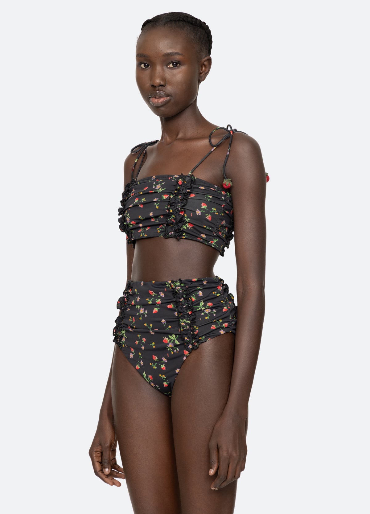 multi-katarina bikini top-three quarter view - 5