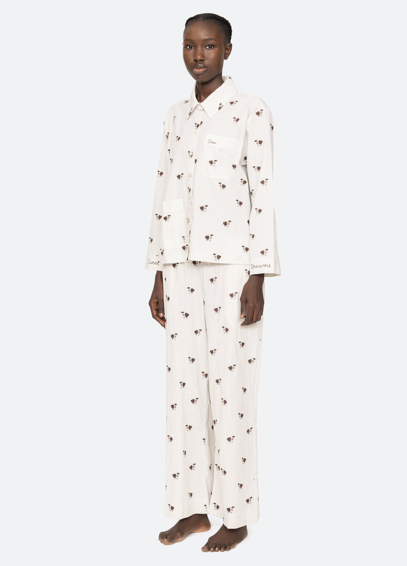 multi-ruthie pj set-three quarter view - 5