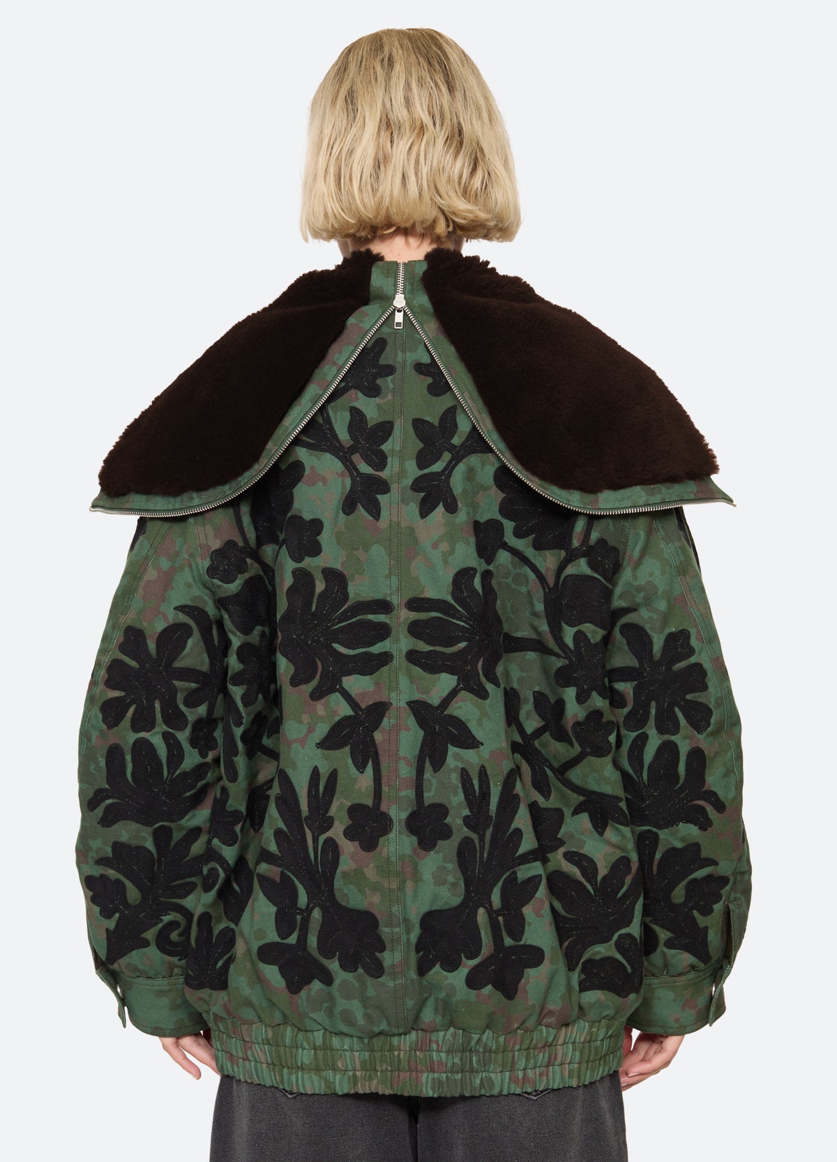 multi-channing jacket-back view - 3