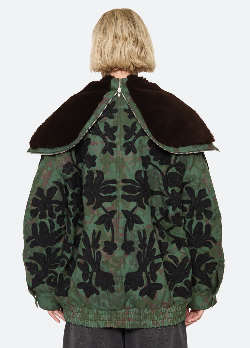 multi-channing jacket-back view - 3