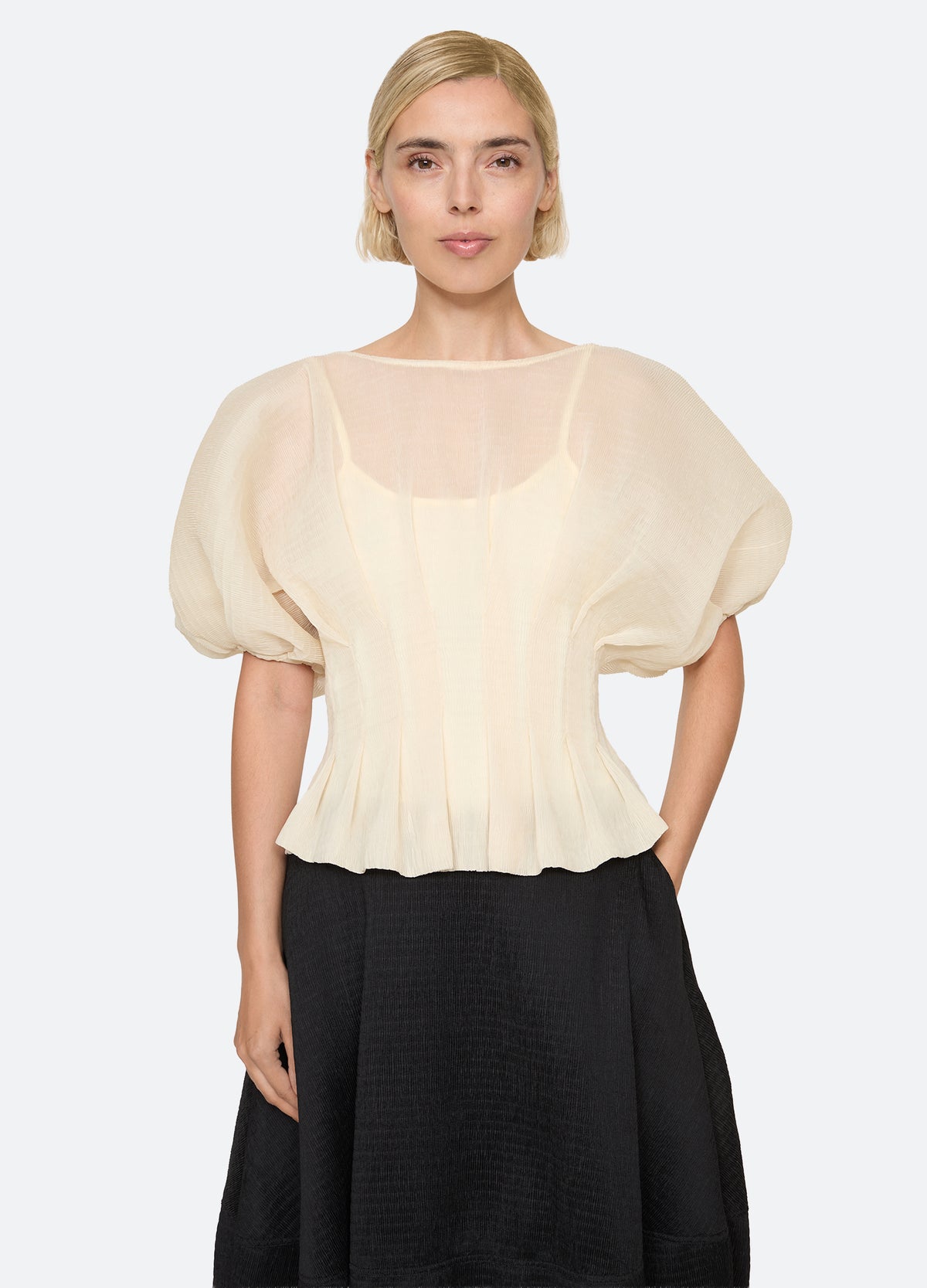cream-evora top-front view - 7