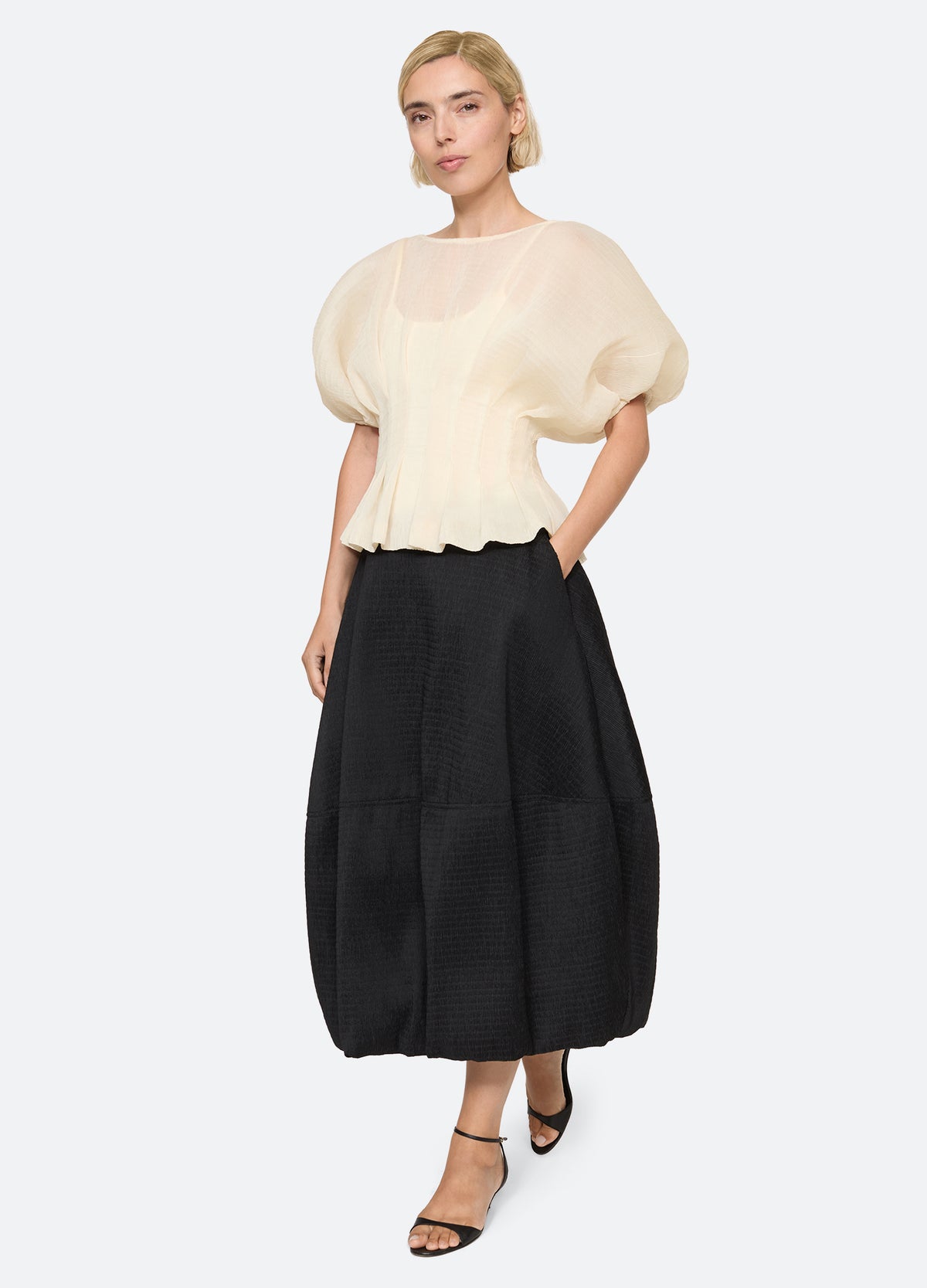cream-evora top-full body view - 13