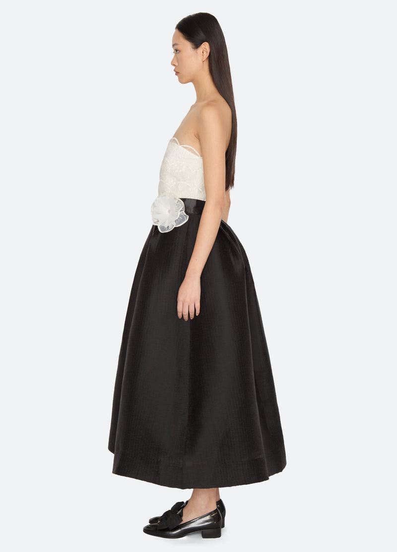 black-evora dress-side view - 5
