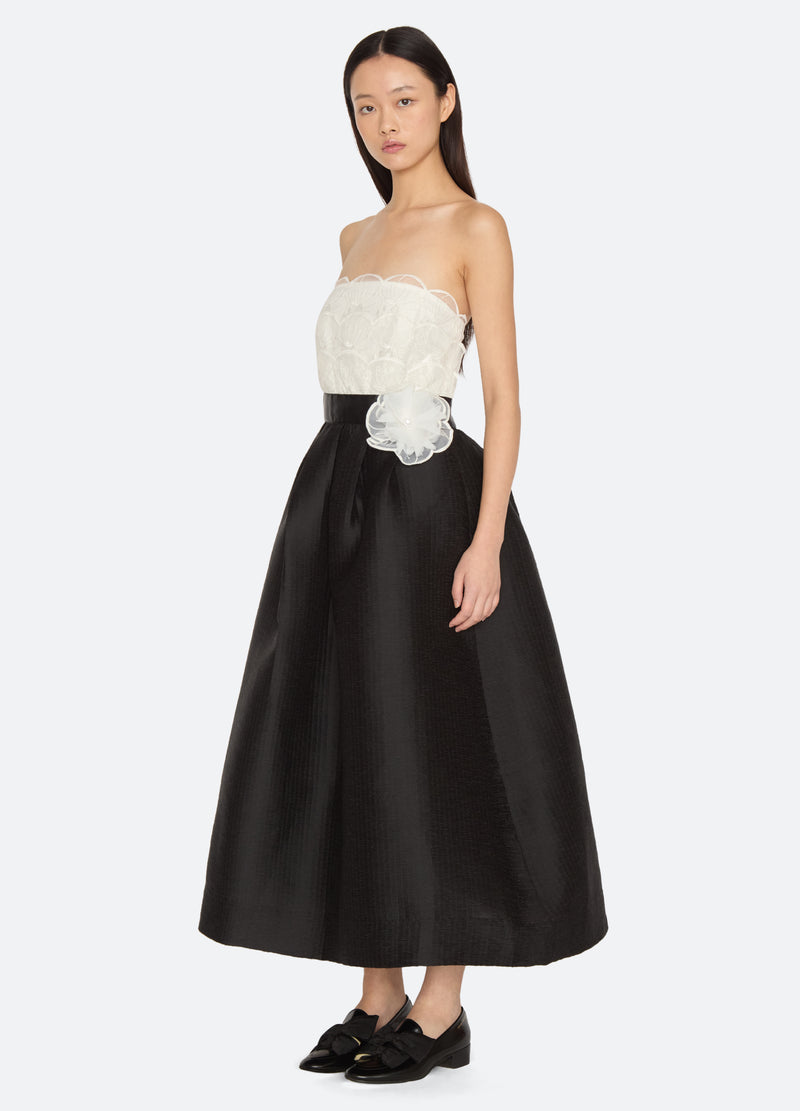 black-evora dress-three quarter view - 6