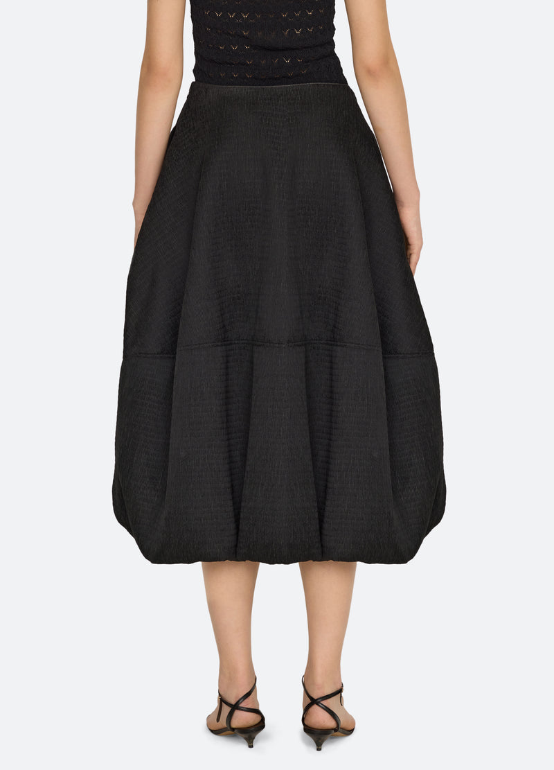 black-evora skirt-back view - 4
