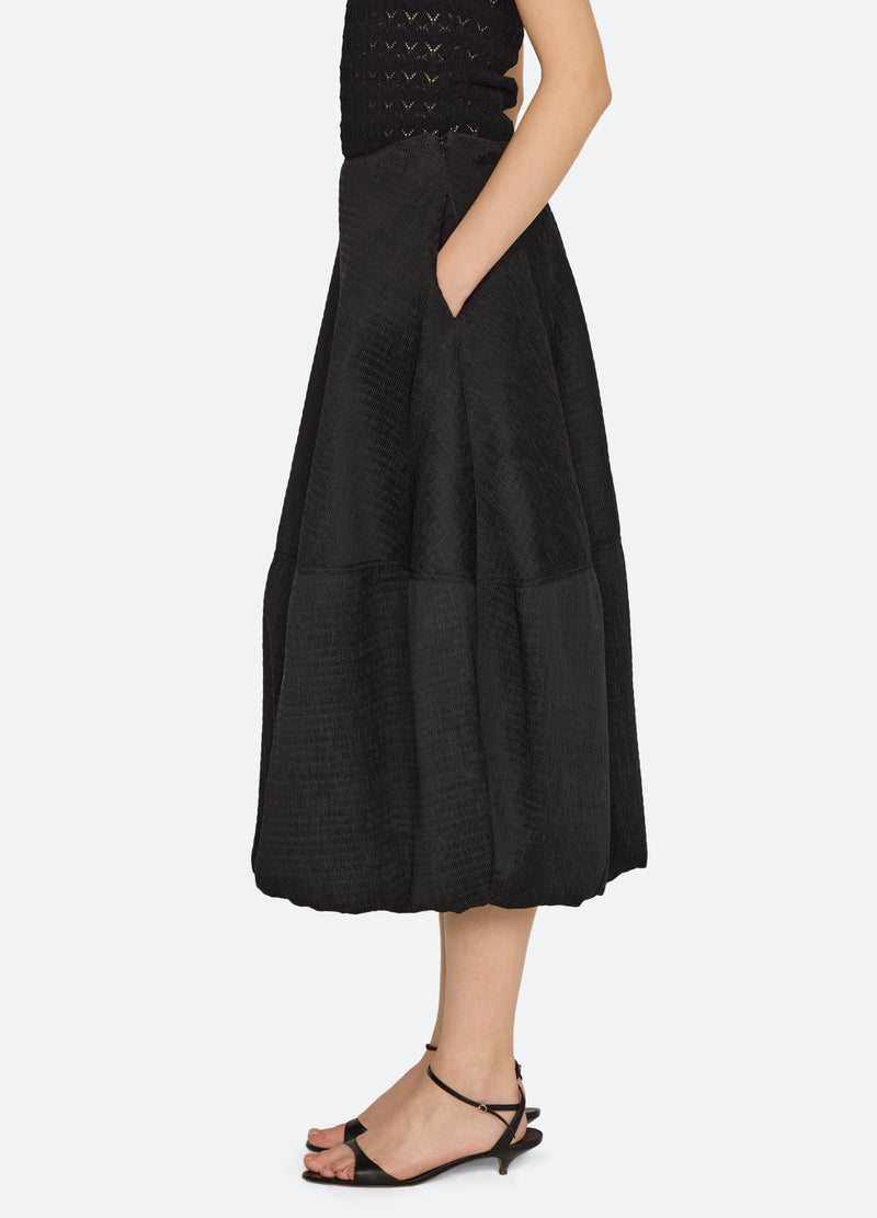 black-evora skirt-side view - 5