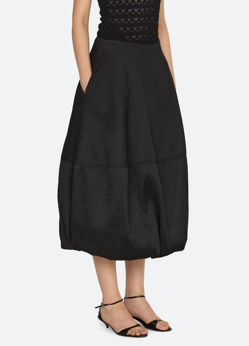 black-evora skirt-three quarter view - 6