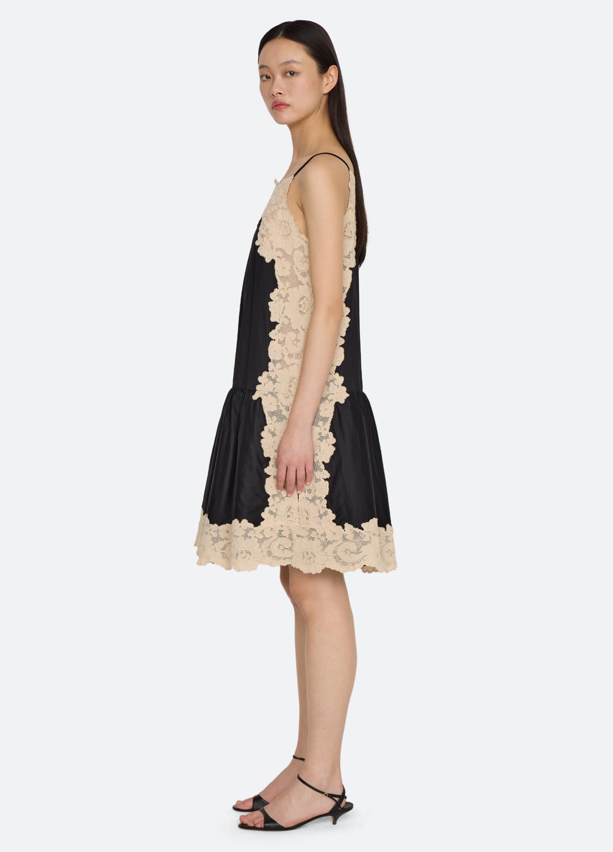 black-ilaria dress-side view - 4