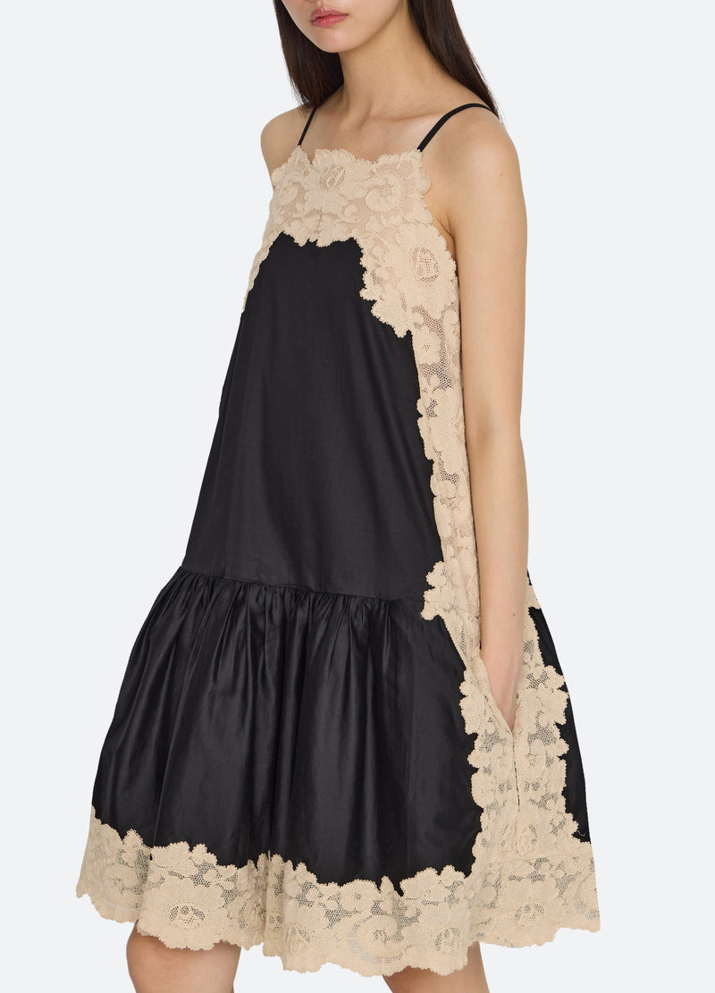 black-ilaria dress-detail view - 6