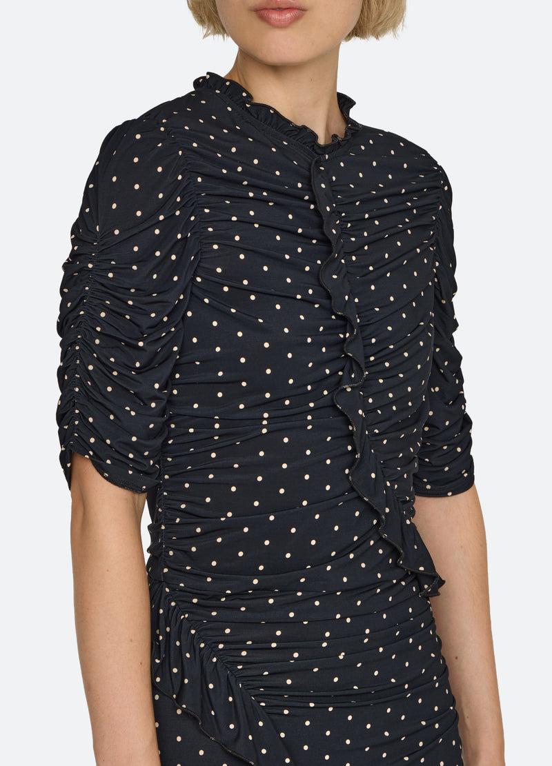 black-jeanne dress-detail view - 5