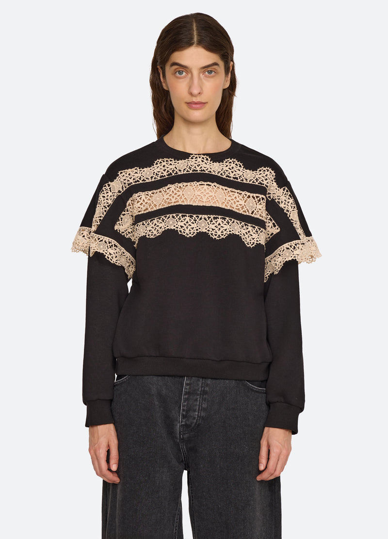 black-jemima sweatshirt-front view - 5