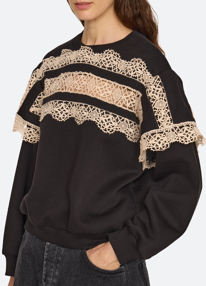 black-jemima sweatshirt-detail view - 6
