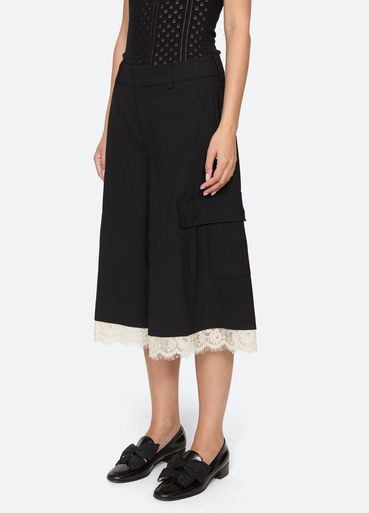 black-jemima culottes-three quarter view - 6