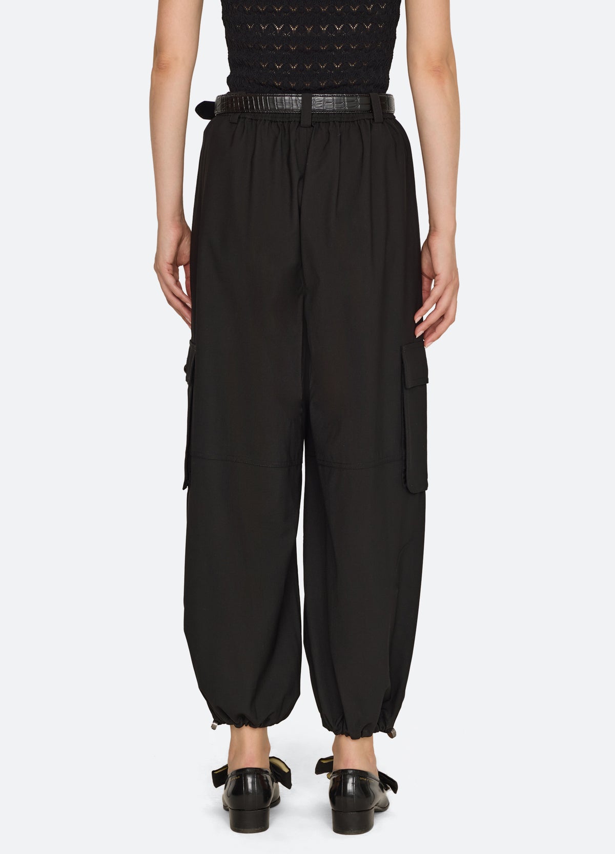 black-jemima pants-back view - 3