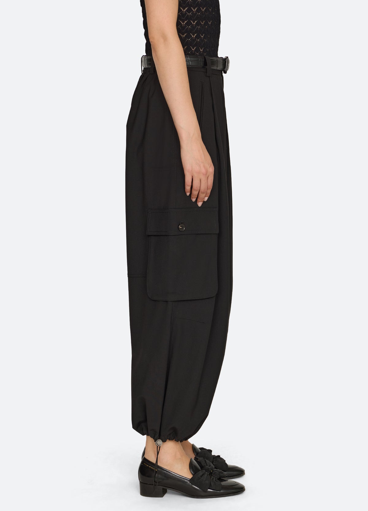 black-jemima pants-side view - 4