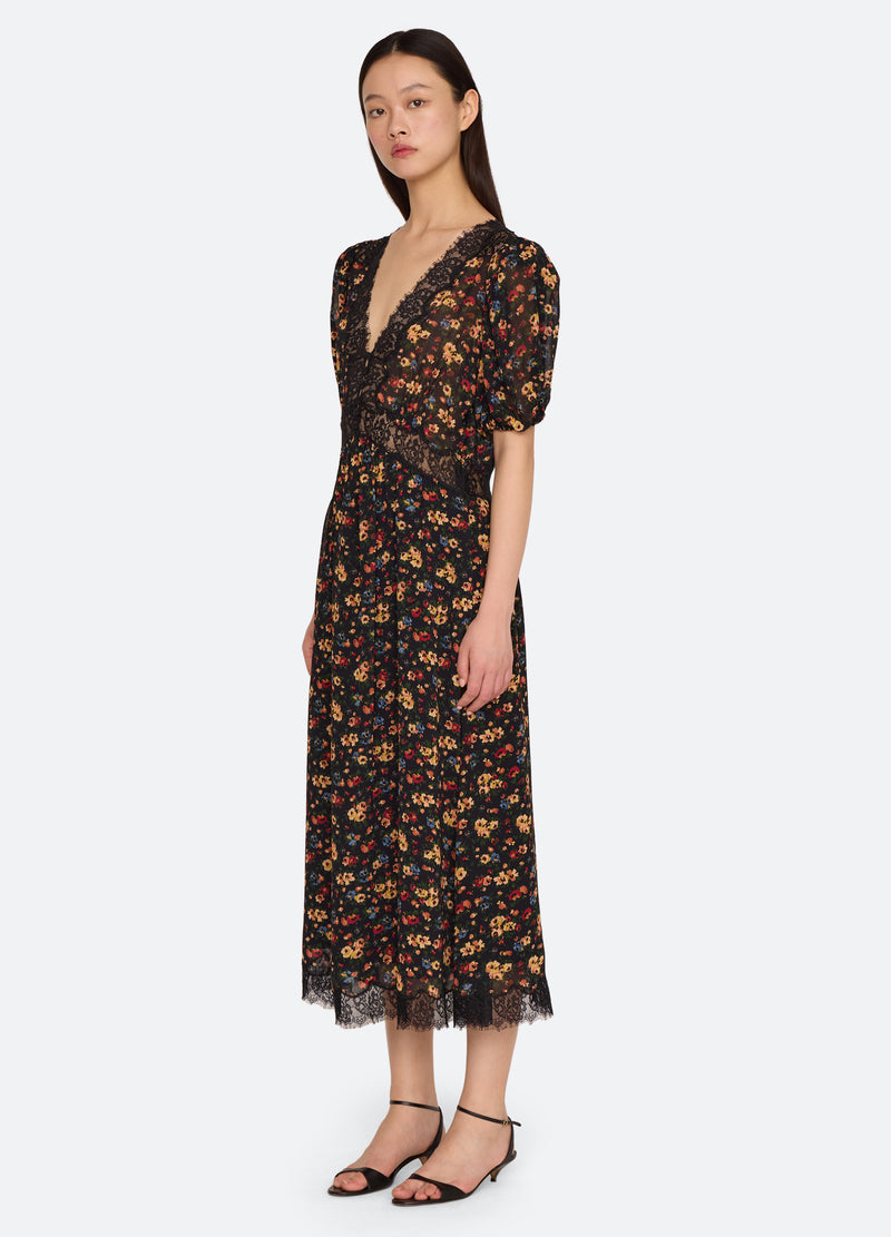 multi-kaiya dress-three quarter view - 4