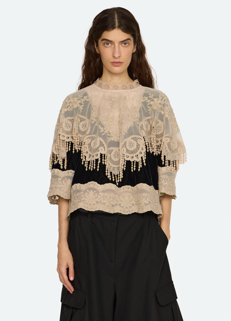 black-lisetta top-front view - 2