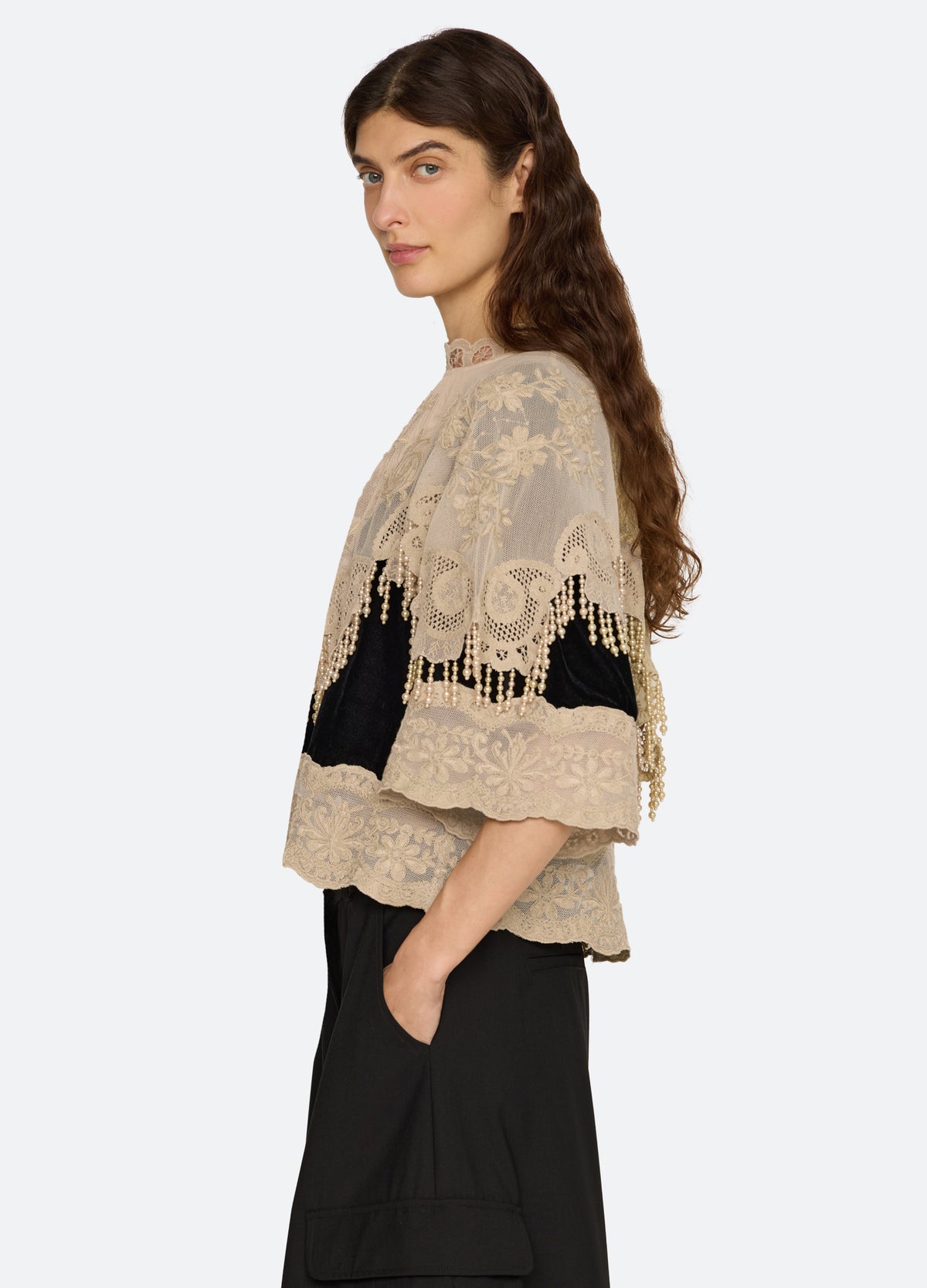 black-lisetta top-side view - 4