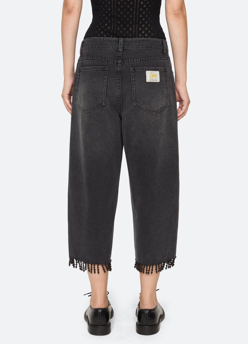 black-lisetta jeans-back view - 3