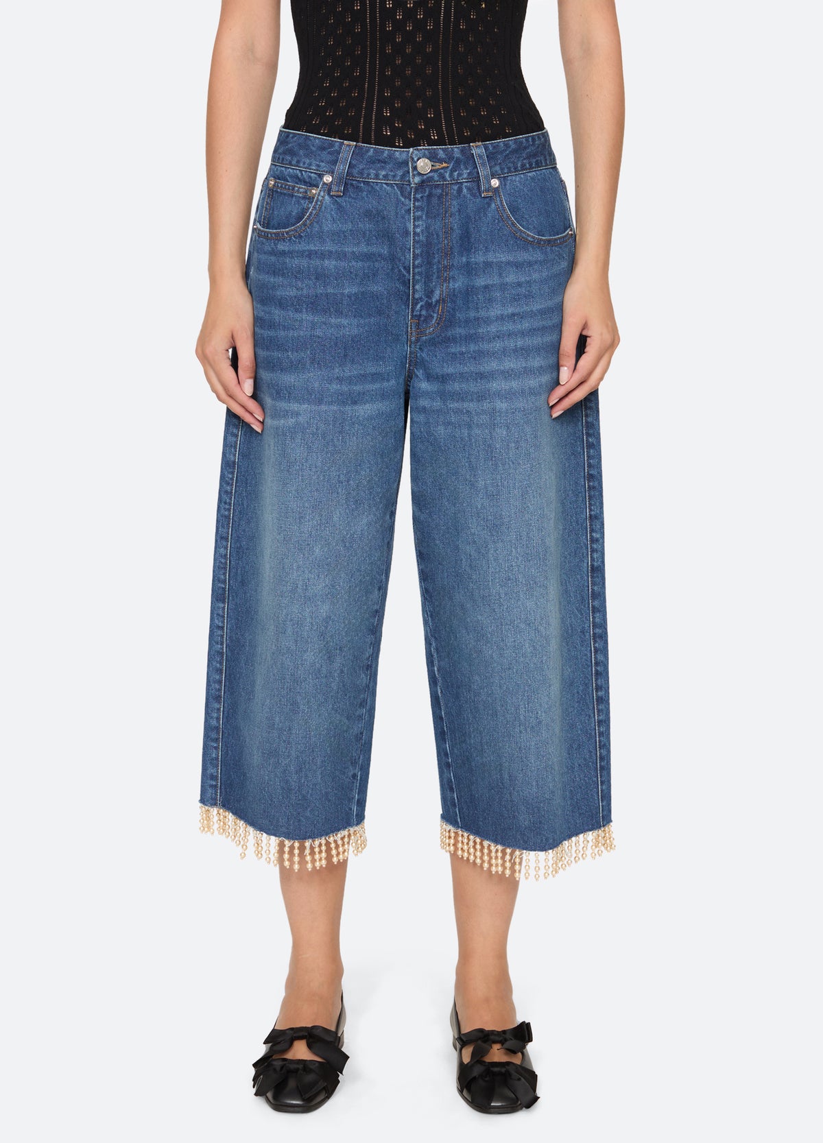 blue-lisetta jeans-front view - 8