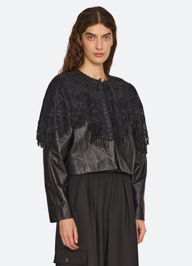 black-lisetta jacket-three quarter view - 5