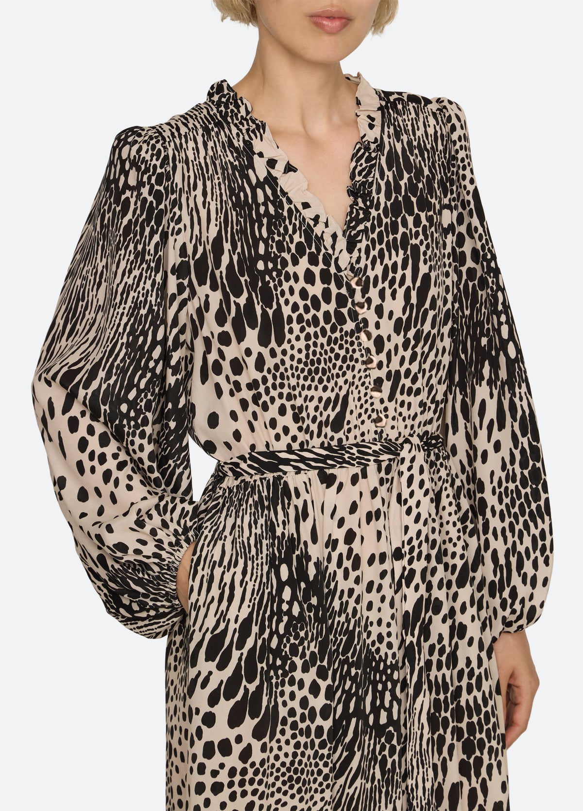 cream-marielle midi dress-detail view - 12