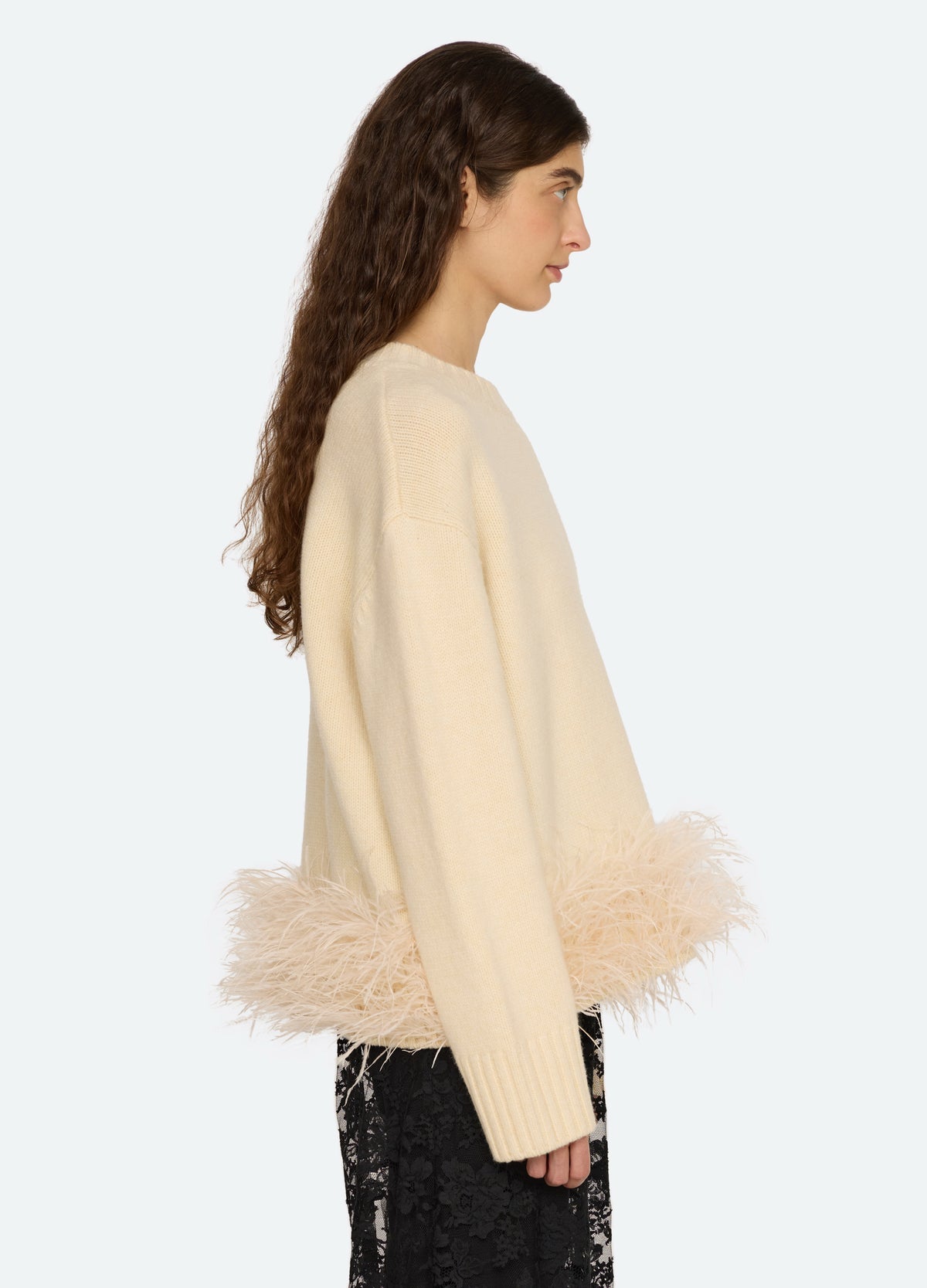cream-zelie sweater-side view - 12