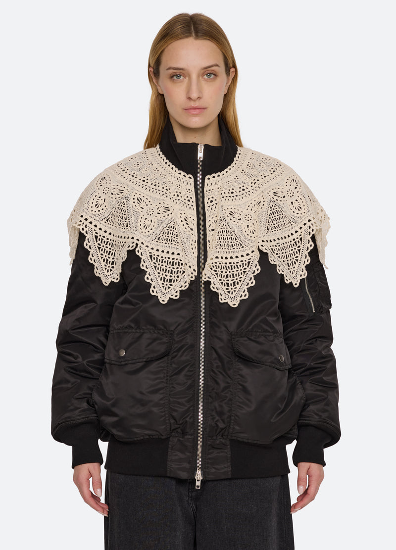 black-annabelle jacket-front view 2 - 6