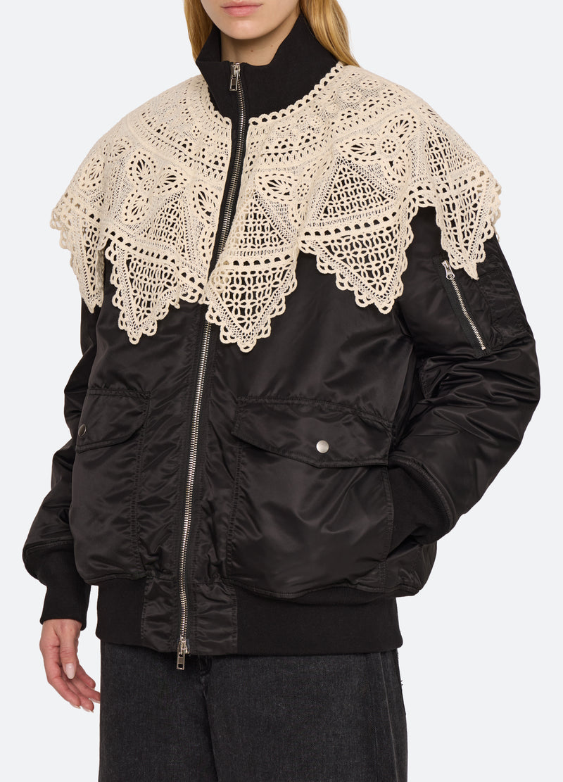 black-annabelle jacket-detail view - 7