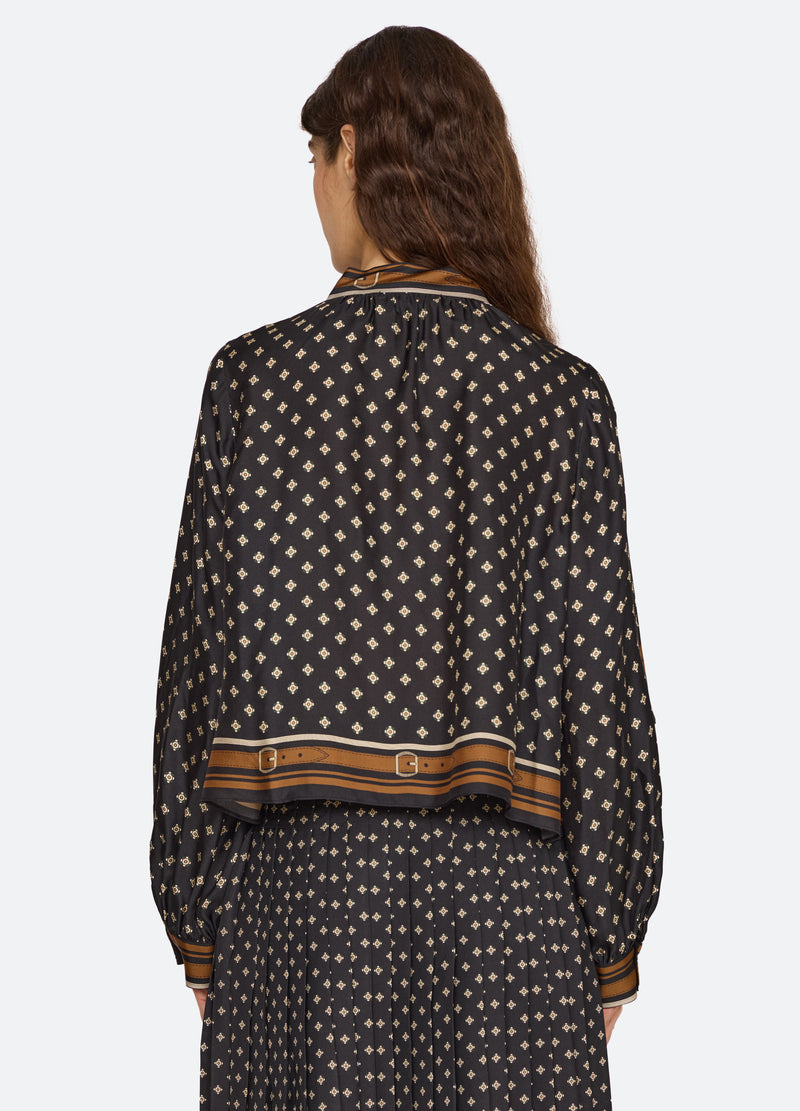 multi-campbell blouse-back view - 2
