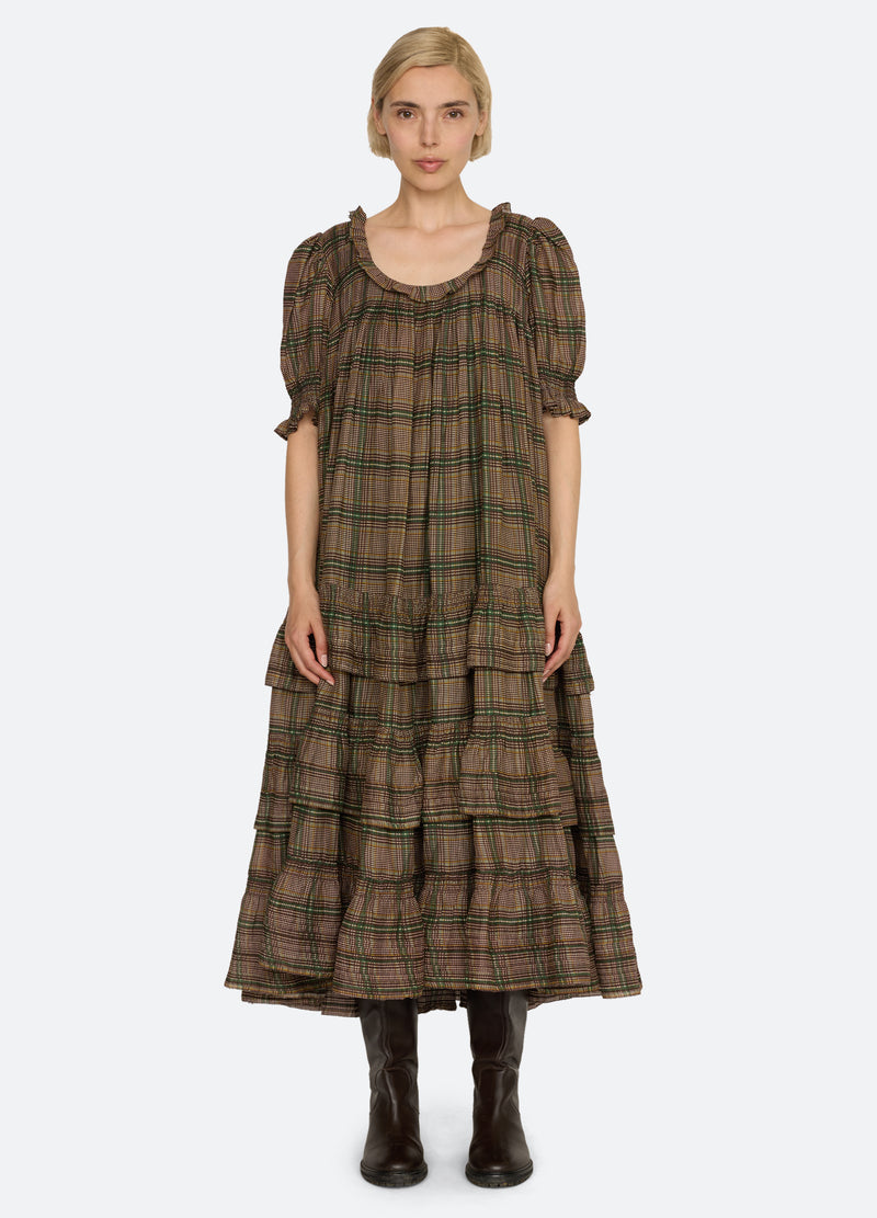 multi-charly dress-front view - 2