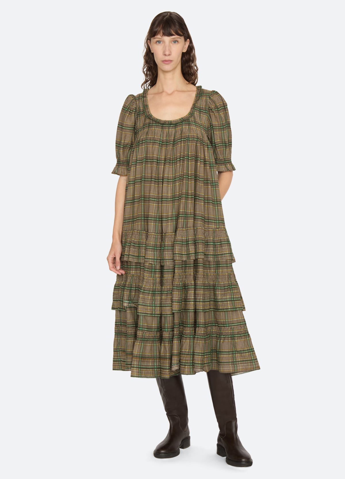 multi-charly dress-front view - 5