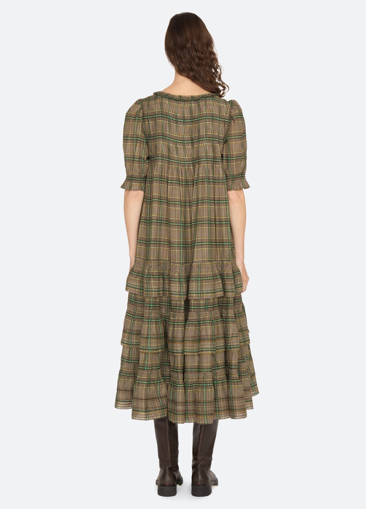 multi-charly dress-back view - 4